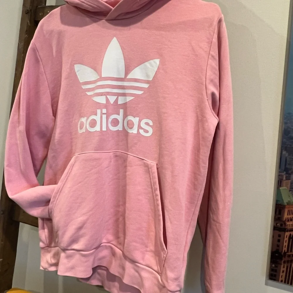ADIDAS SWEATER PINK FOR GIRL - Picture 3 of 3